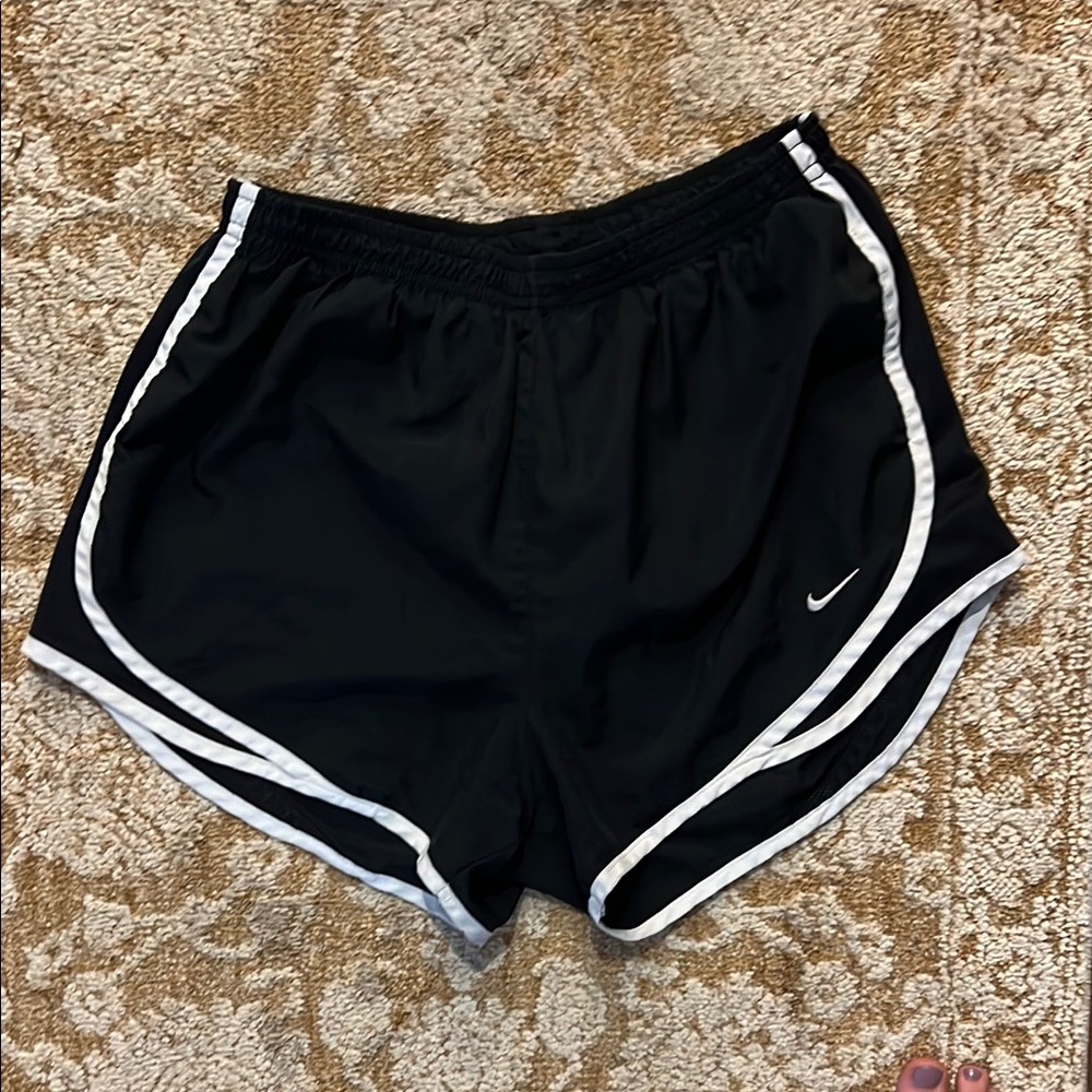 Nike Black Athletic Shorts Lightweight Performance